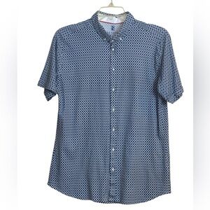 Men’s DeSoto jersey knit, short sleeved, flower print shirt size XXL GUC